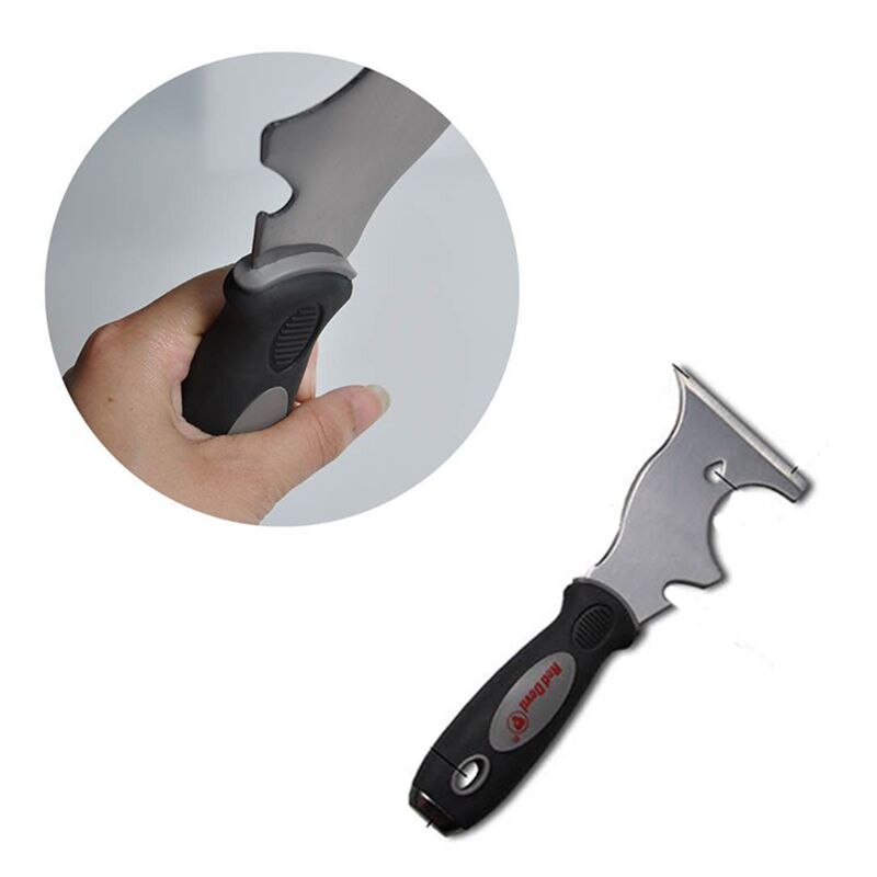 Stainless Steel Paint Putty Scraper 7in1 Tool Spackle Knife Caulk Removal Tool Painters Tool Paint Can Opener Paint Remover