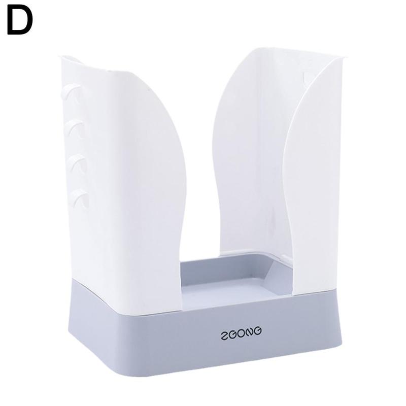 Expandable Trash Bin Can For Kitchens Cabinet Garbage Cans Storage Trash Basket Kitchen: white gray