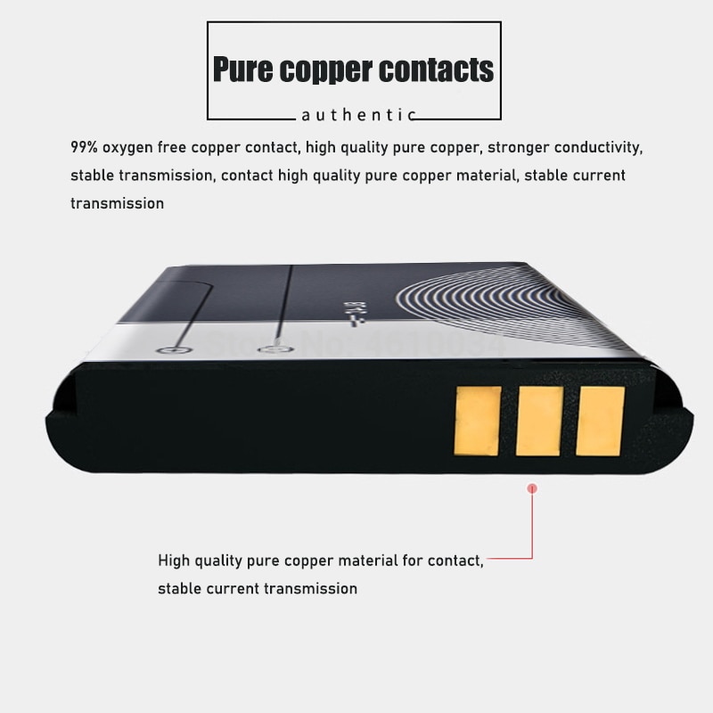 Batterij BL-4C Bl 4C 890Mah Voor Nokia 6300 6100 3500c 7200 X2-00 Bateria Batterij Accumulator