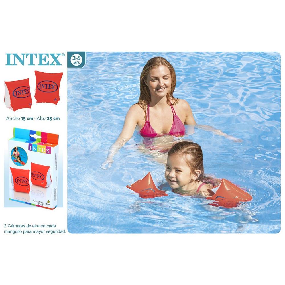 Intex 58642EU-inflatable ärmeln 23x15 cm, 3 zu 6 jahre alt