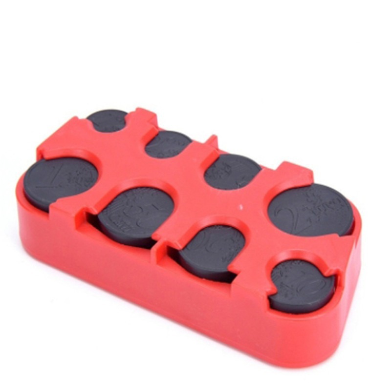 Kreative Münzbox, Euro 8-Münzboxen, Münzspender, Aufbewahrungsbox zum Wechseln, Münzsparbox, Münz-Organizer