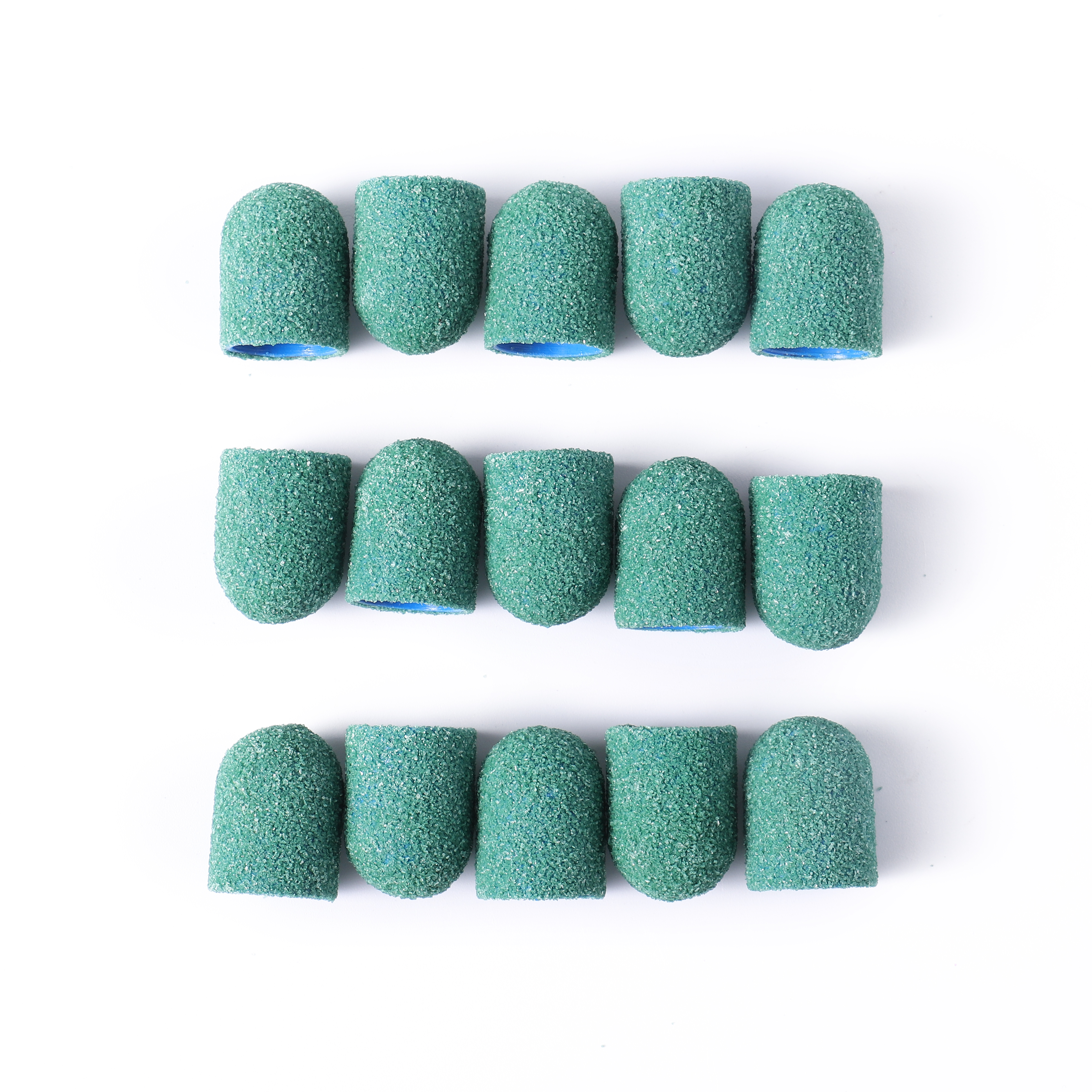 100 stk 13 x 19mm #80/120/180/240 lyserøde negle slibebånd neglebor greb maskine manicure pedicure negle tilbehør dorn