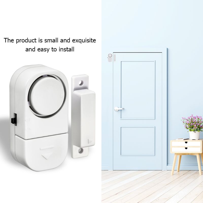 Home Security Alarm System Standalone Magnetic Sensors Independent Wireless Home Door and Window Alarm Security Burglar X6HA