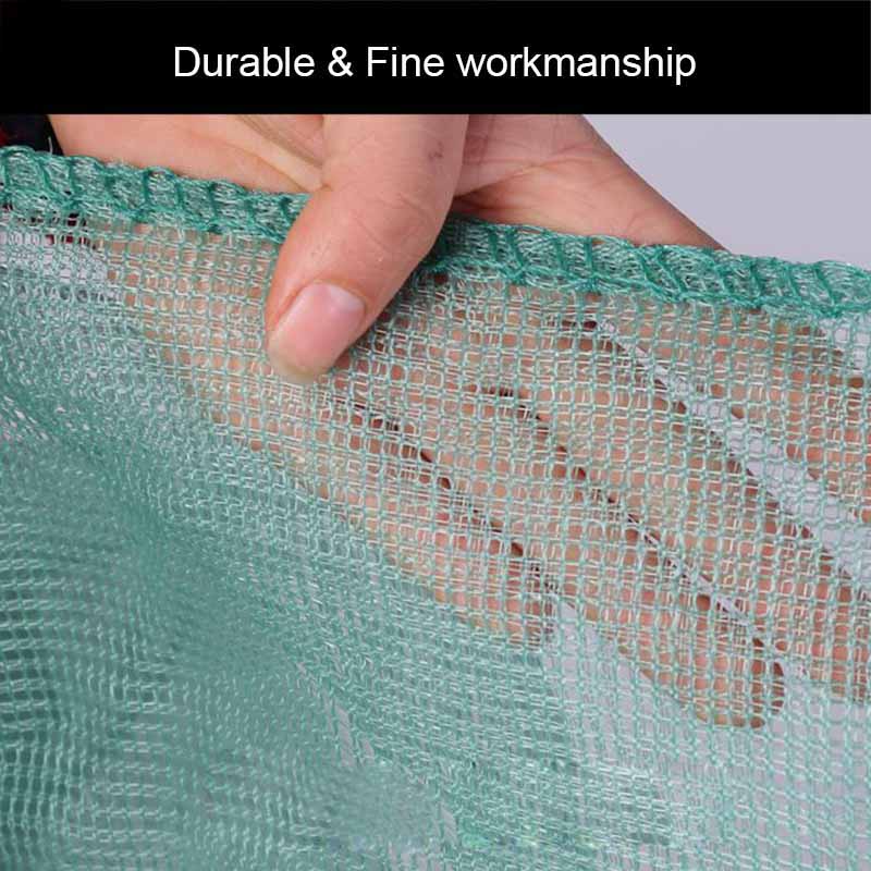 Fish Net Breeding Fence Cage Non-toxic For Preventing Landslides Breeder Shrimp Fishing Net Single Mesh Nylon Durable Float Trap