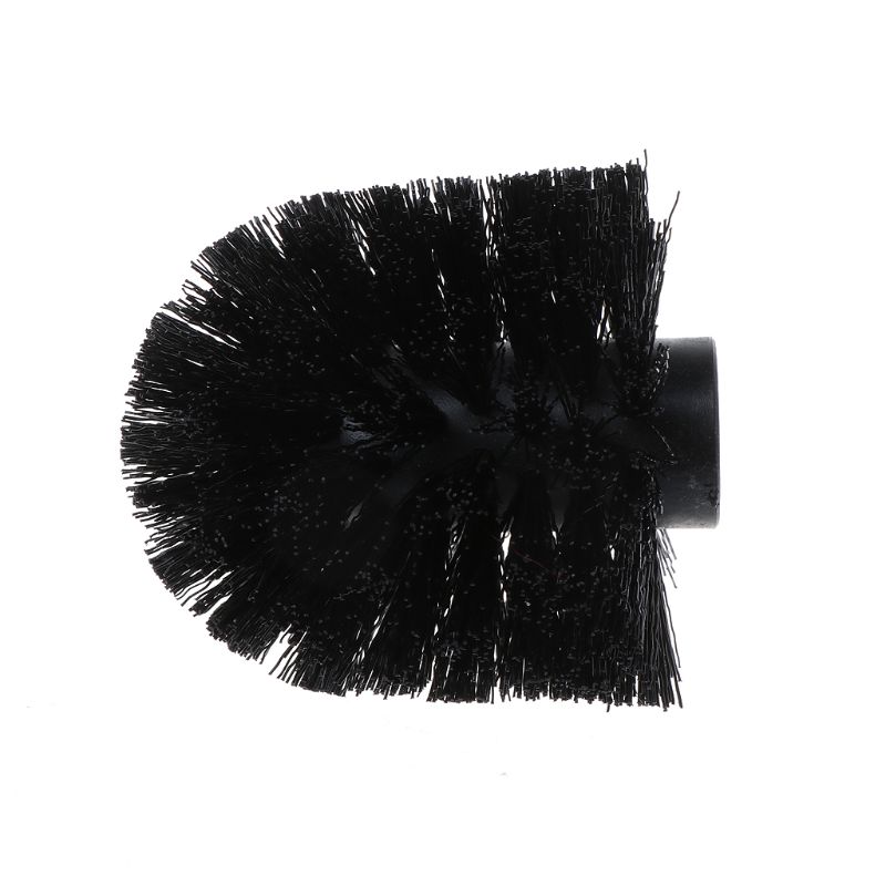 Cabeza de escobilla de baño de plástico Universal reemplazo blanco negro limpio herramientas de baño
