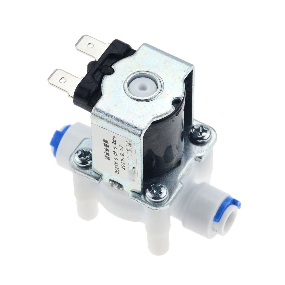 1pc Electric Solenoid Valve Magnetic DC 12V Water Air Inlet Flow Switch 1/4 " 12V 24V 220V Magnetic Washing Machine Dispenser