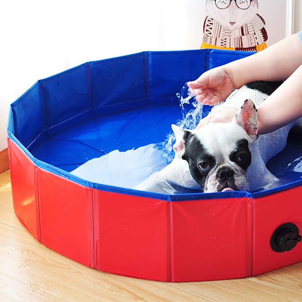 Foldable Dog Pool Pet Bath Swimming Tub Bathtub Outdoor Indoor Collapsible Bathing Pool for Dogs Cats Kids Pool