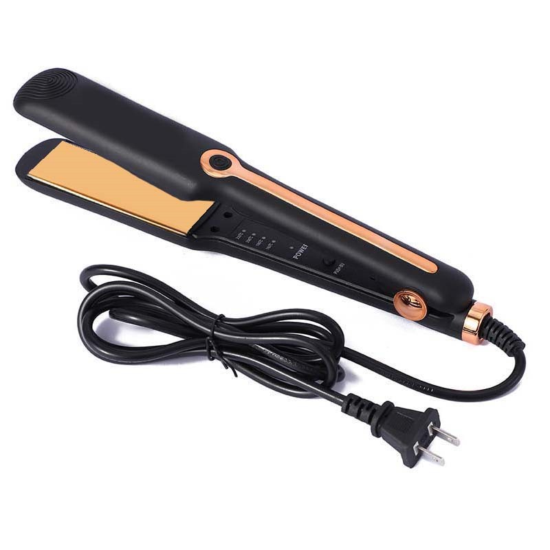 Flat Iorn Straightener And Curler 2 In 1 Ceramic High Heat Flat Irons Hair Straightener Salon Hair Styler Tools: US