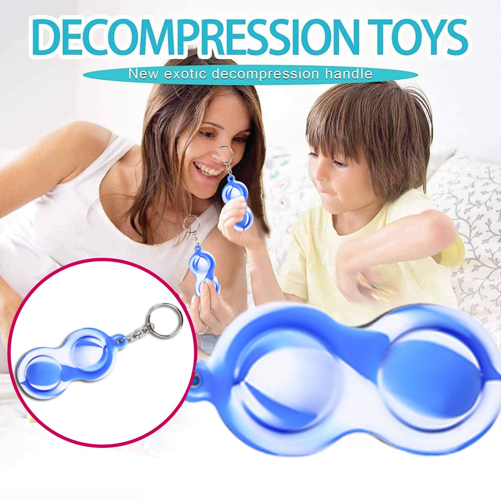 Newest Montessori Antistress Fidget Toys Simple Dimple Toy Pressure Reliever Board Controller Educational Toy Brinquedos