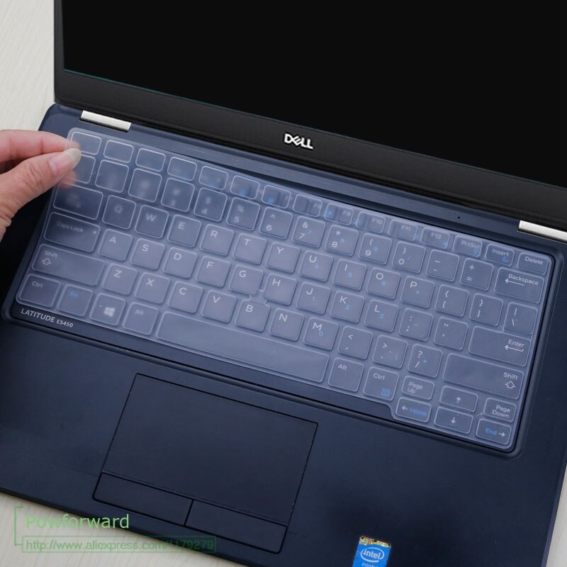 For DELL LATITUDE 3400 5400 5401 7400 14 inch Silicone Notebook laptop Keyboard cover protector skin