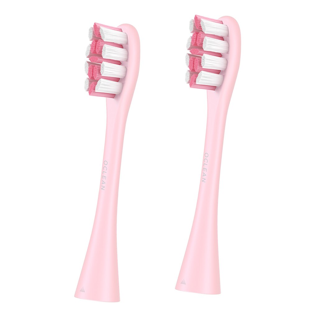 2pcs Automatic Sonic Toothbrush Heads Household Toothbrush Head Replacement for Oclean Electric Toothbrushes: Pink B