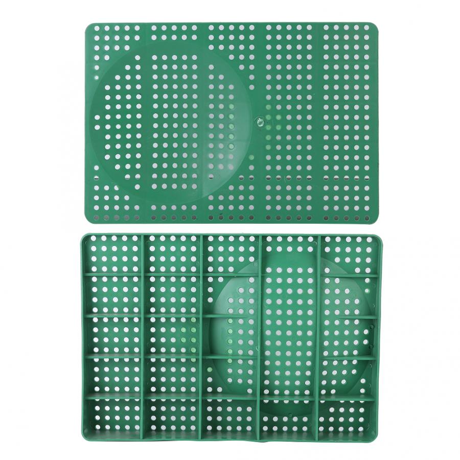 Rabbit Cage Pad Anti-bite Hollow Rabbit Hutch Mat Pet Cage Hutch Floor Grid Mat Water Leak Pad Accessory