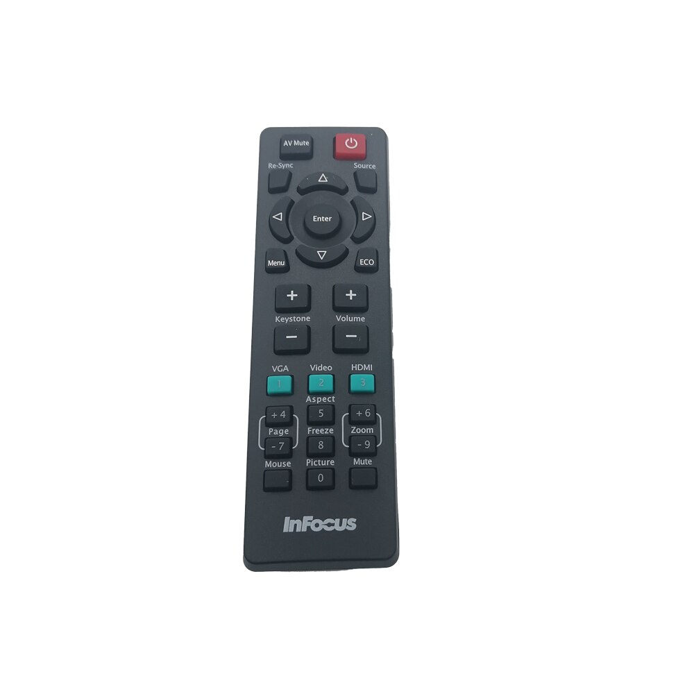 OEM Original Projector Remote / Remote Control Fit For Infocus INL3148HD INL3149WU SP1080 Projectors