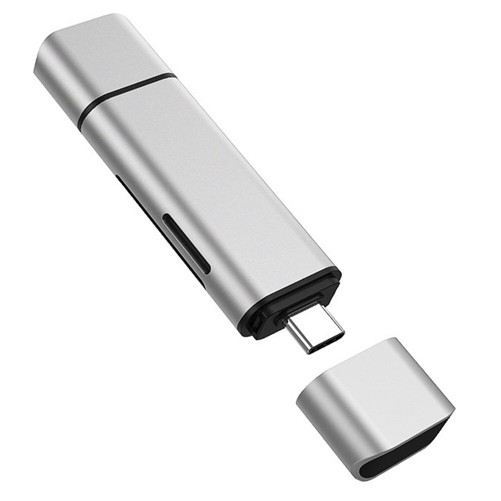Card Reader Mini Type C Durable USB 3.0 Card Reader Laptop Phone SD TF High Speed Home