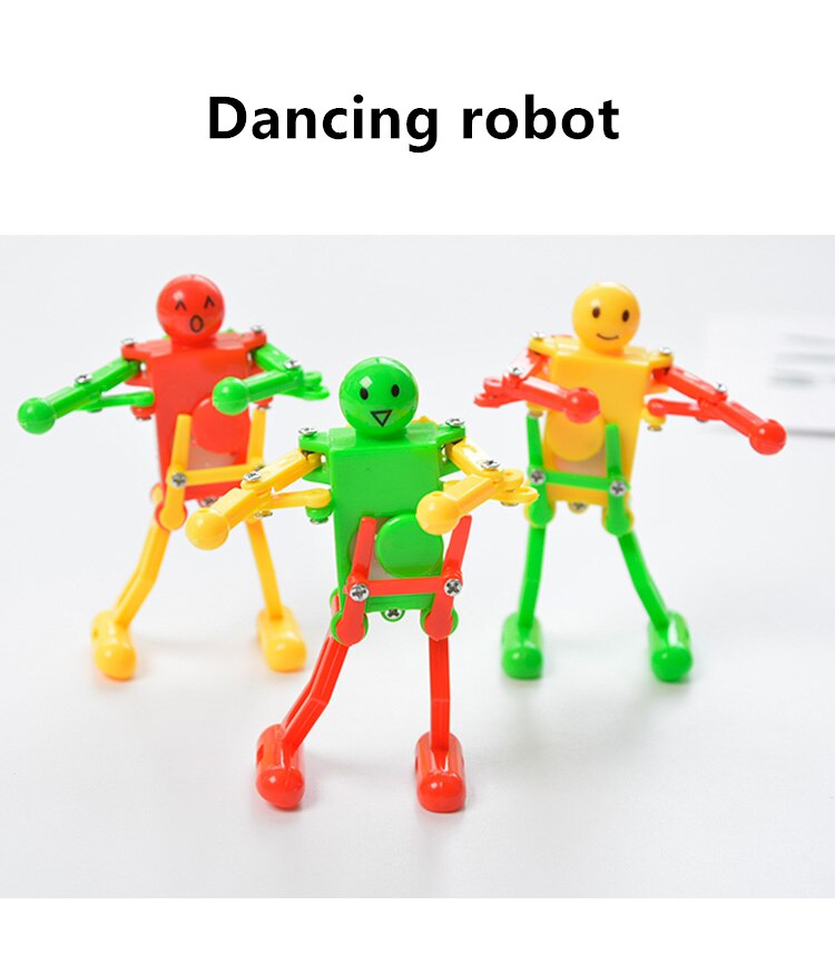 2Pc Dans Robot Wind Up Speelgoed Kinderen Klassieke Speelgoed Uurwerk Puzzel Speelgoed Voor Kinderen Jongens Speelgoed