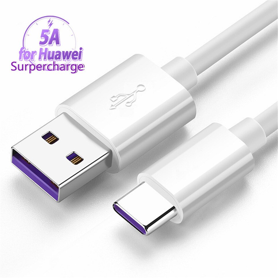 5A Supercharge Super nowy kabel USB typu C USB robić Huawei P30 P20 zawodowiec lite kumpel20 10 zawodowiec P10 plus lite kabel ładowarki