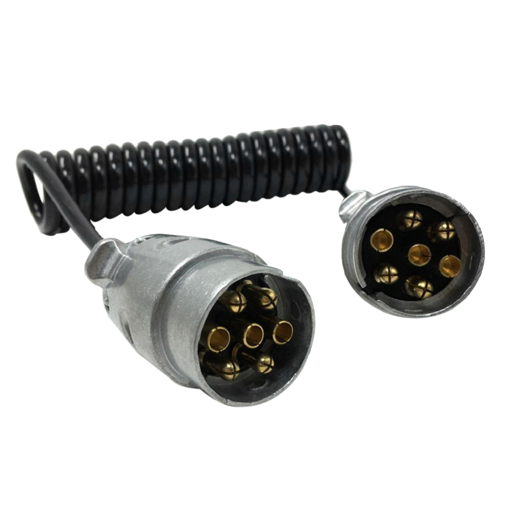 Stecker 7 Stift Aluminium Stecker Typ 12N Für Wohnwagen Verbindungen