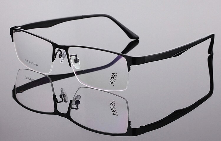 Oversized Eyeglasses Frame Men 150mm Wide Glasses Man Spectacles for Prescription Optic Lens Men&#39;s Eyewear: black