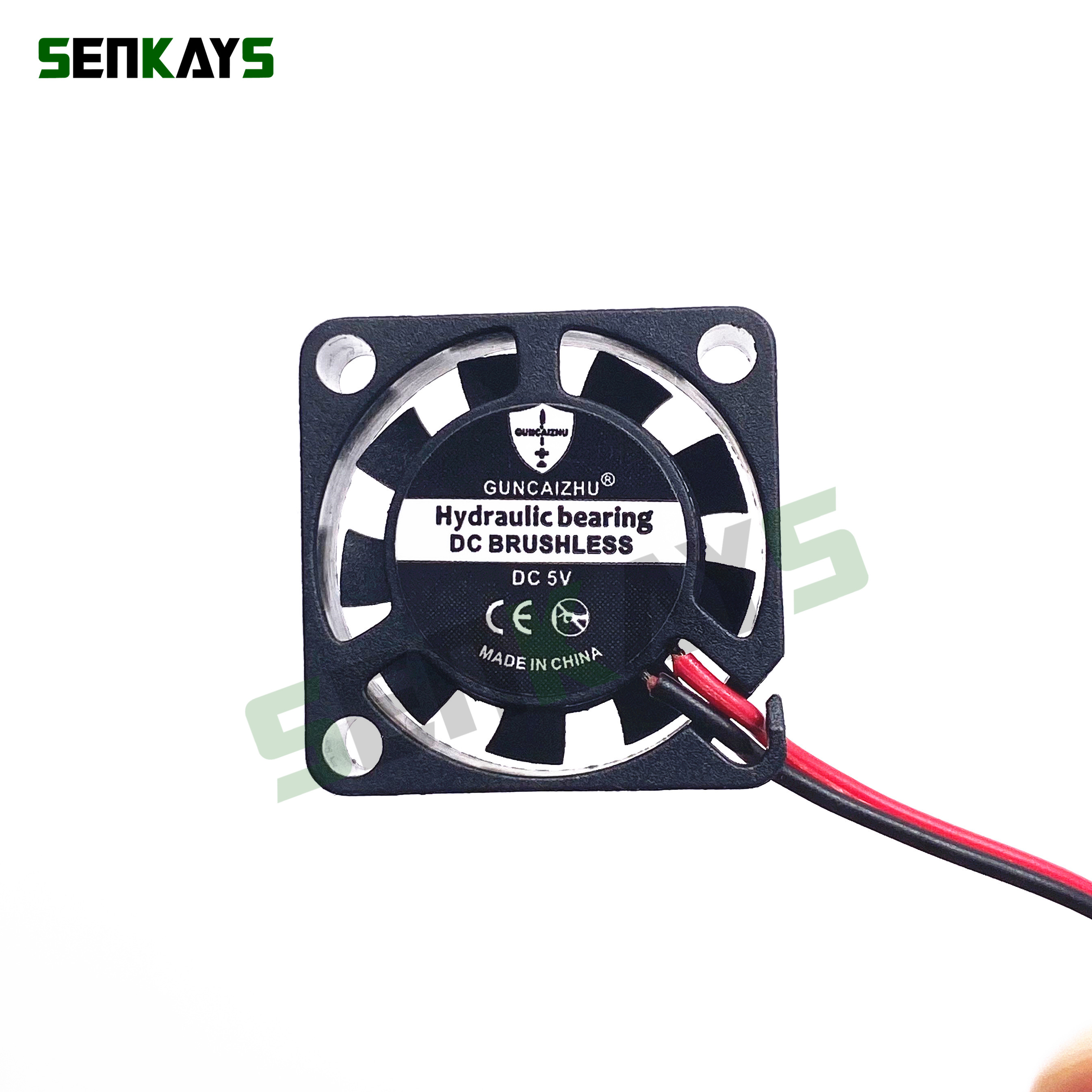 Ventilador ultradelgado para ordenador portátil, dispositivo de refrigeración de 2 cables, 5V, 12V, 2CM, 20MM, 20x20x6MM, 2006 RPM, novedad de 10000