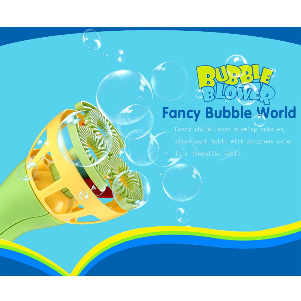 Kids Electric Bubble Wands Machine Bubble Maker Toy Automatic Blower Outdoor Sports Toys for Children Bubbles Fun Toy zabawki