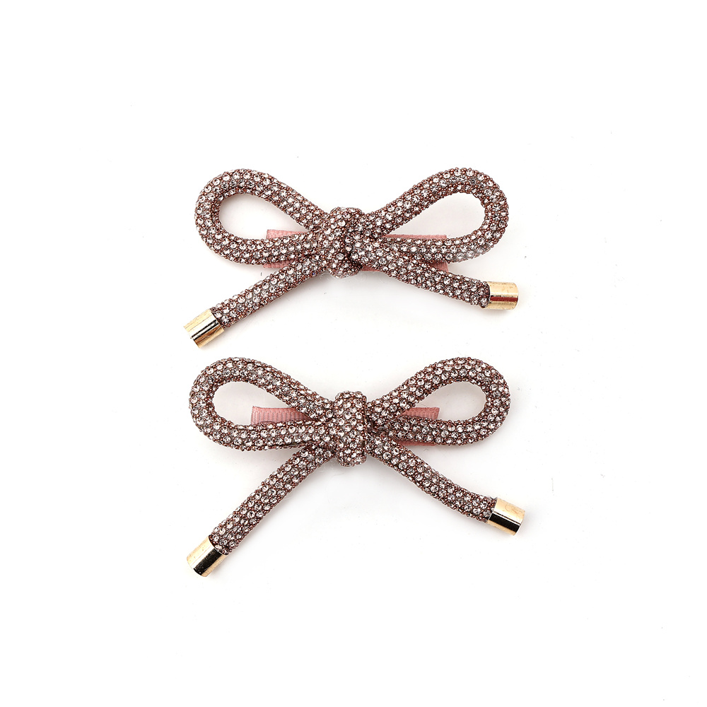 Nueva , nueva diadema con tubo de perforación para niñas, accesorios para el cabello con piedra brillante, accesorio para el cabello, clip para bebé, diadema con lazo para niña: Verde claro