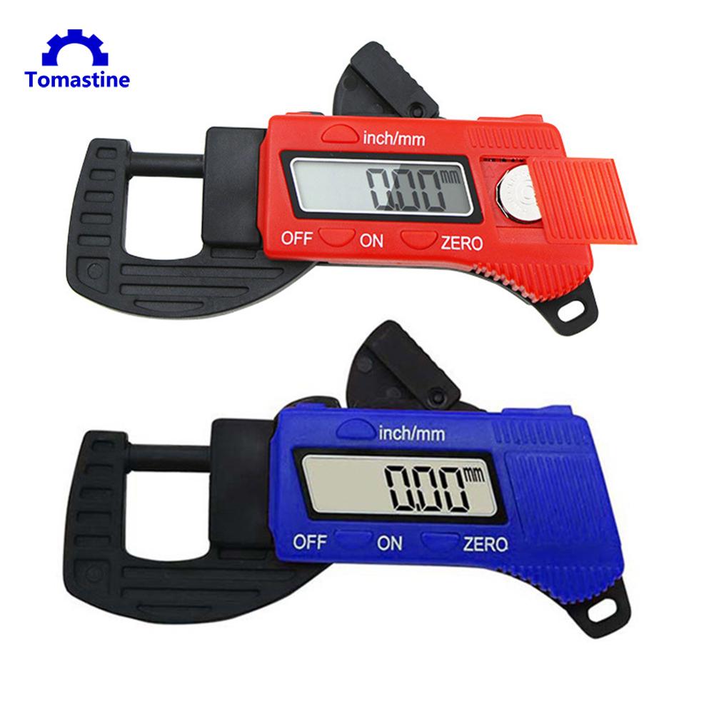 Portable High Precision Thickness Measuring Instrument Electronic Digital Display Lateral Thickness Gauge Width Gauging Tools