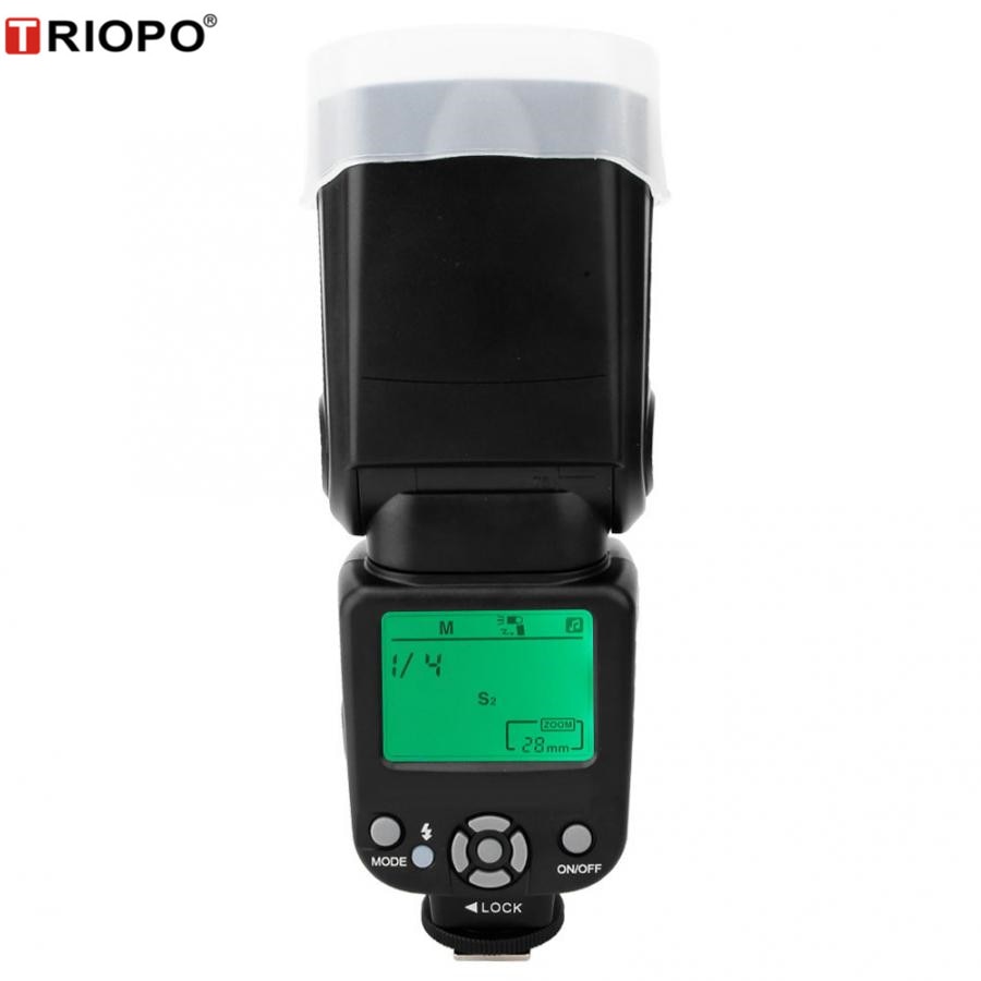 Triopo Camera Flash TR-960II Professionele Flash Light On-Camera Externe Speedlite Voor Canon Nikon Flash Camera Cam