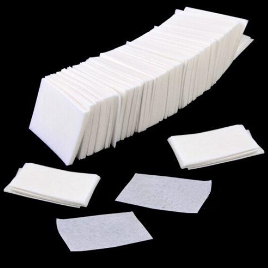 400/800Pcs Lint Doekjes Nagellak Acryl Gel Remover Handdoek Papier Katoen Pads Roll Salon Nail Art Cleaner gereedschap Remover Pads