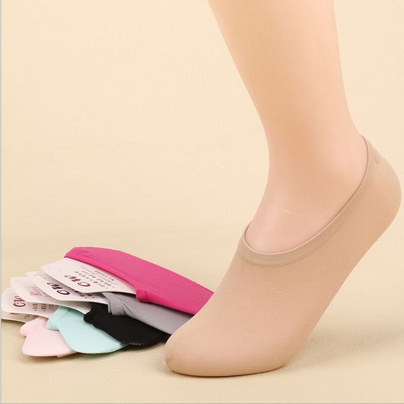5pairs/lot Super elastic solid candy colors Invisible low boat socks for girls kids mother summer sock slippers one size fit all