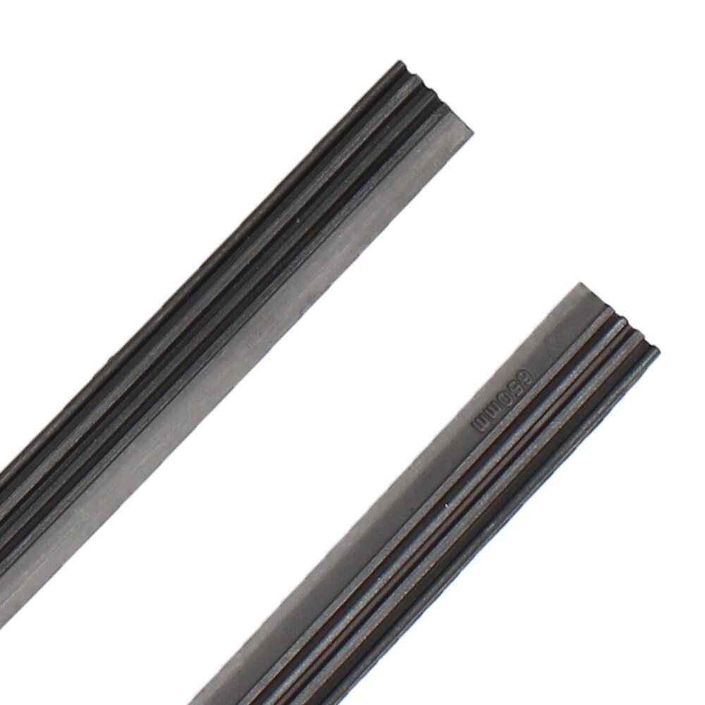 600MM 650MM 700MM 24" 26" 28" Car Bus Rubber Universal Car Bracketless Frameless Windshield Wiper Wash Blade Refill Replacement