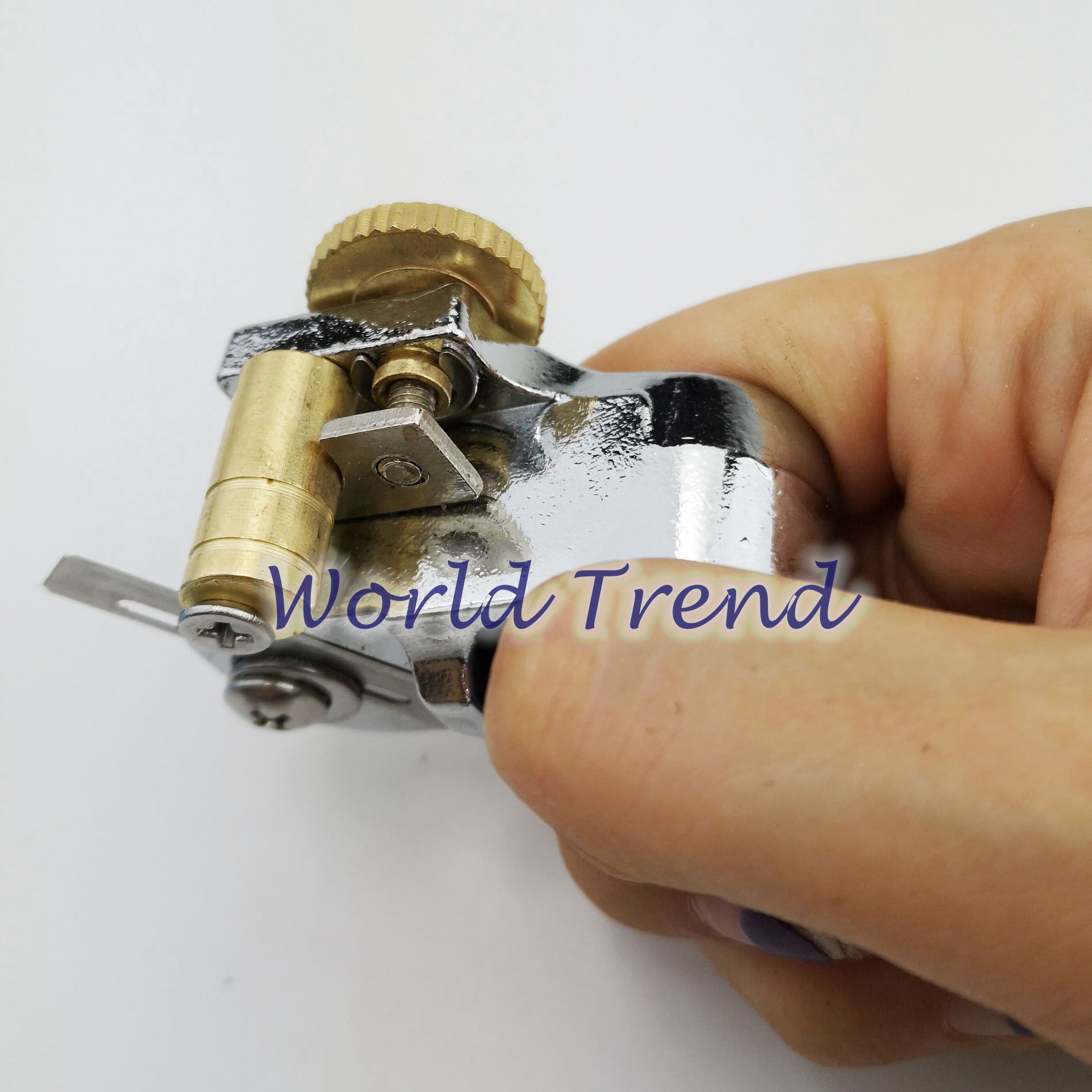 Cortador de tiras y correas con anillo de dedo, herramienta de corte manual de cuero DIY ajustable con cuchillas, herramienta de artesanía de cuero, cortador de correas