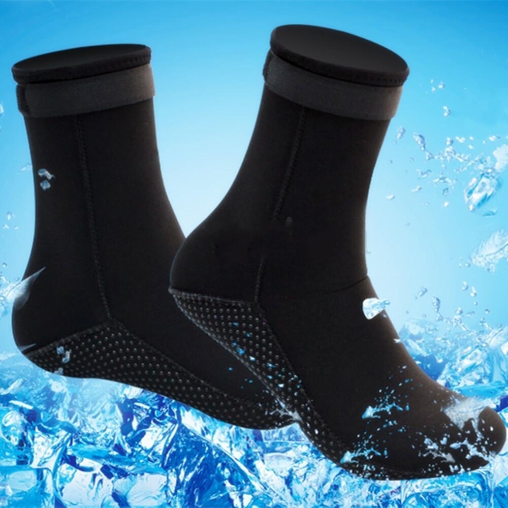 Calcetines de neopreno para buceo de 3mm, zapatos con aletas para natación, botas de agua, calcetín de playa, calcetines de surf y buceo, zapatos para hombres y mujeres