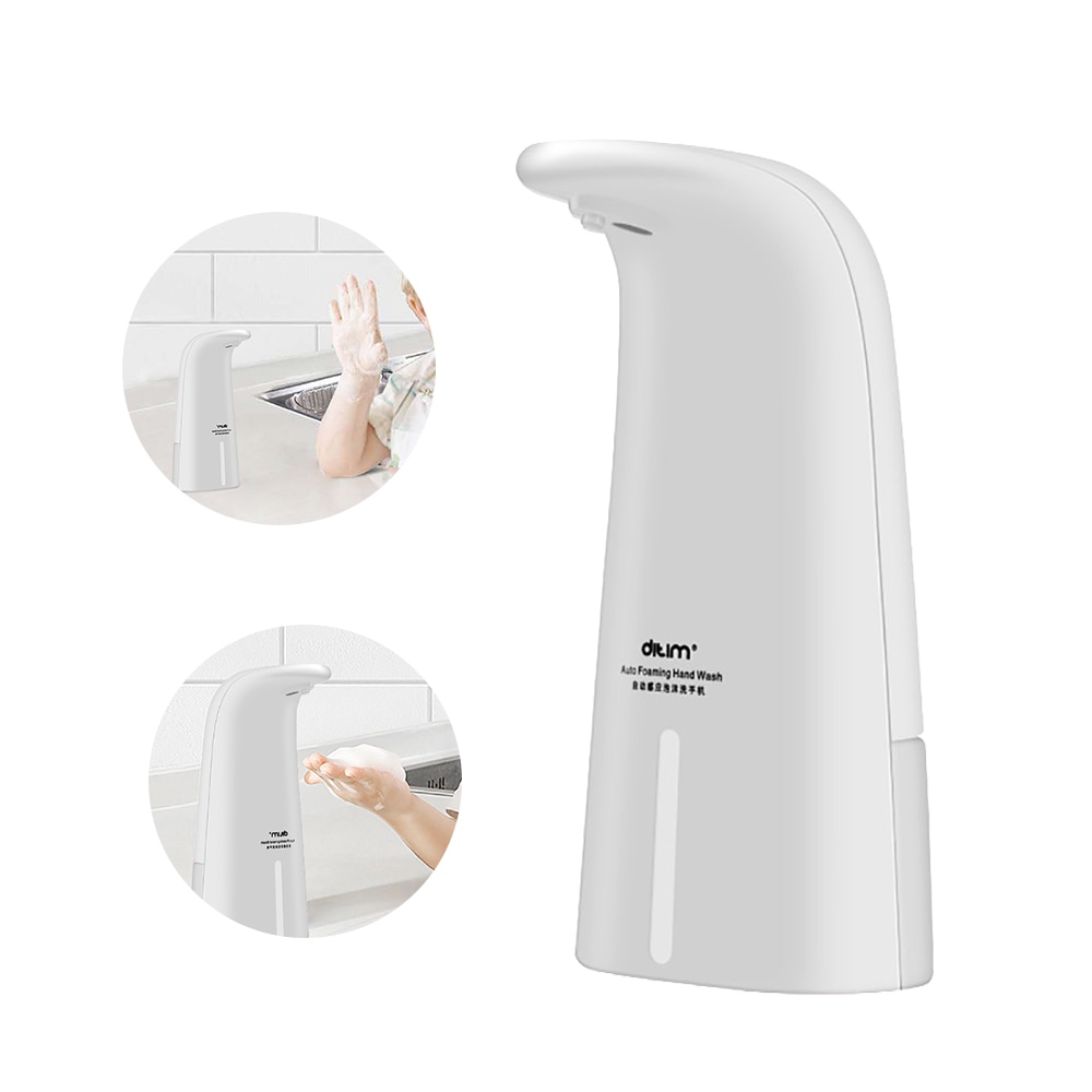 Touchless Sensor Liquid Automatic Soap Dispenser for Kitchen Hand Shampoo Bottle Foam Generator Zeepdispenser Bath Accessories