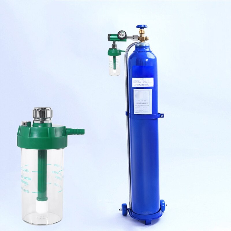 Droog Luchtbevochtiger Fles 200Ml Compatibel Met O2 Manometer Zuurstof Regulator 200Ml Met Indicatie Lijn