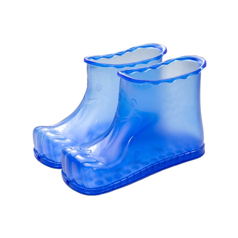 Chaussures de Spa pieds neutres | Trempage des pieds, thérapie de bain, Massage, chaussures cheville Relaxation, soins des pieds à la maison, eau chaude: Blue