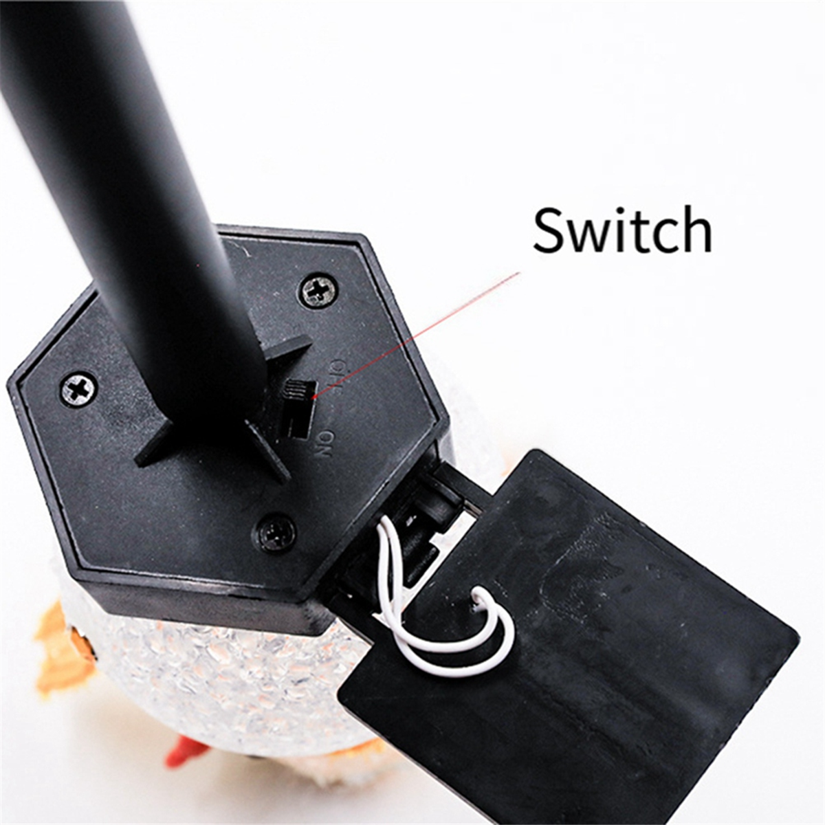 Ozdoby świąteczne Lampy słoneczne Dekoracje ogrodowe na zewnątrz Bałblady - ozdoby świąteczne Dekoracje ogrodowe zasilane energią słoneczną w97C