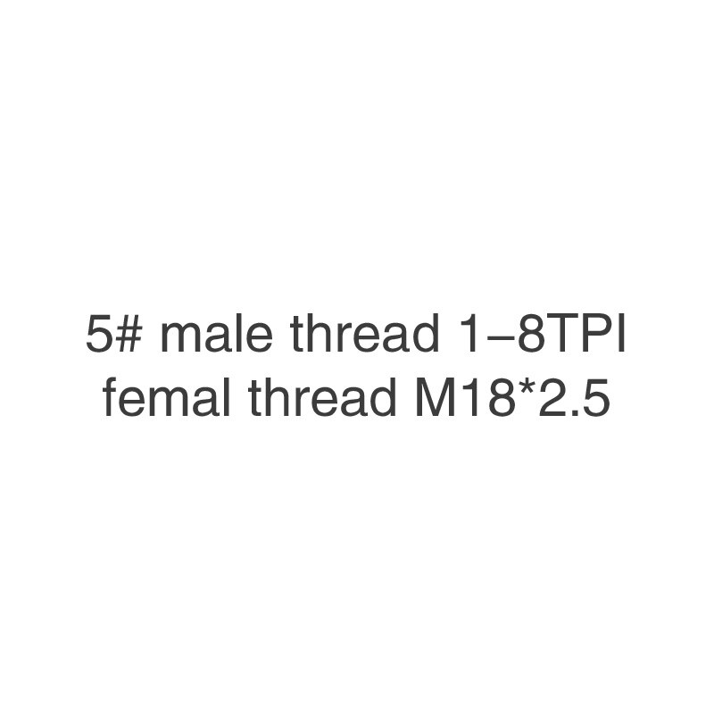 1-8TPI to M18*2.5 Adapter For Wood Lathe Chuck adapter screw thread spindle adapter woodworking lathe accessories conversion: Default Title