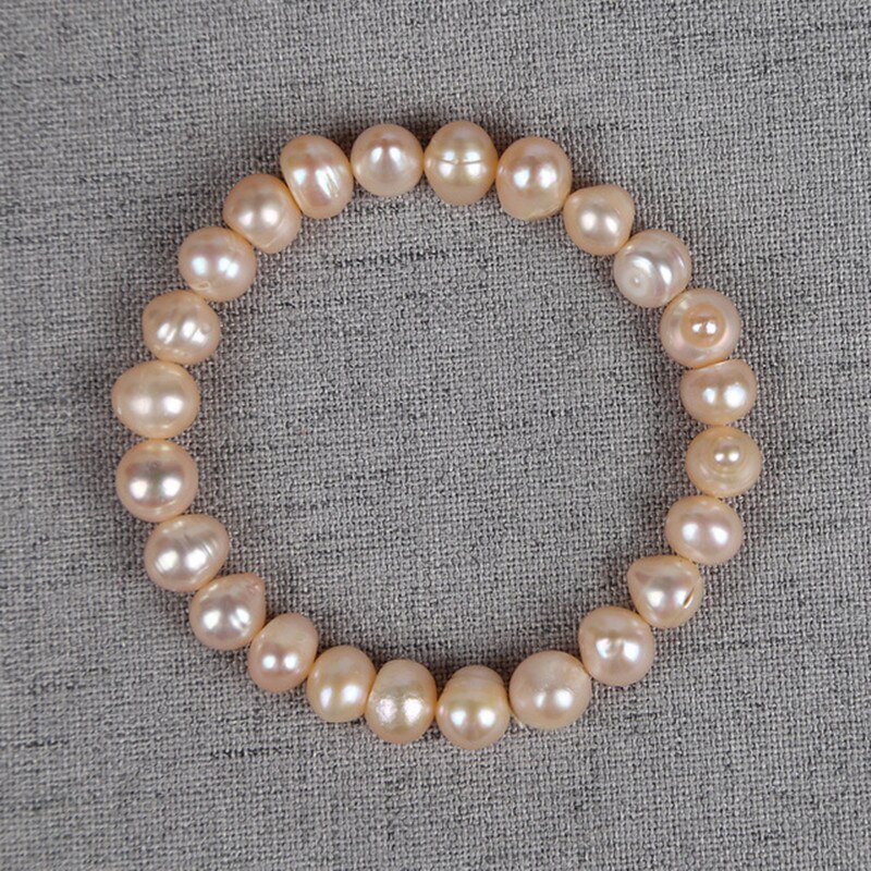 Parel Armband Tricolor Natuurlijke Zoetwater Parel Charm Bangle Vrouwen Fijne Sieraden Party Anniversary