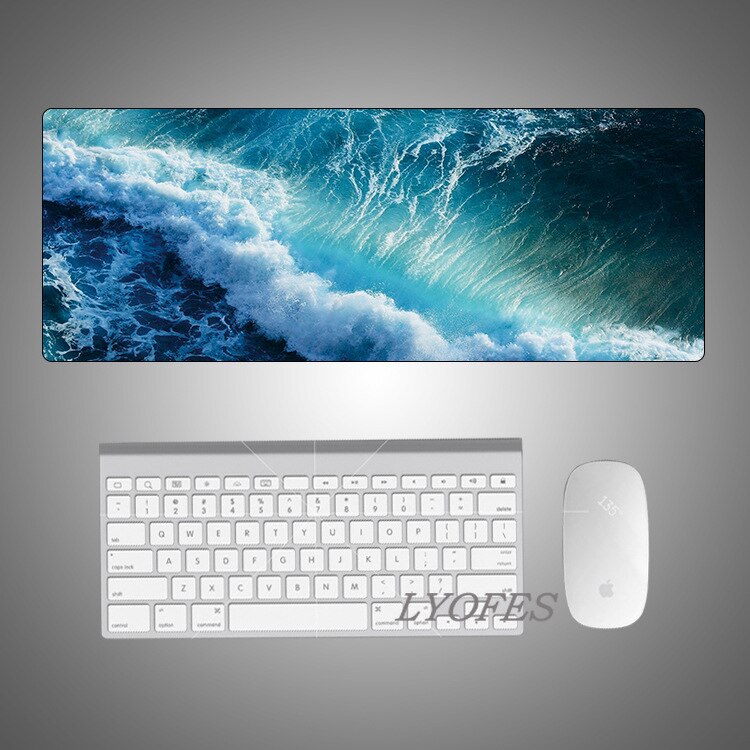 Gaming Desk Pads Cute Desk Mats Deskpad Starry Sky Kawaii Mouse Pad Large for Office Computer Keyboard Writing Desk Mat