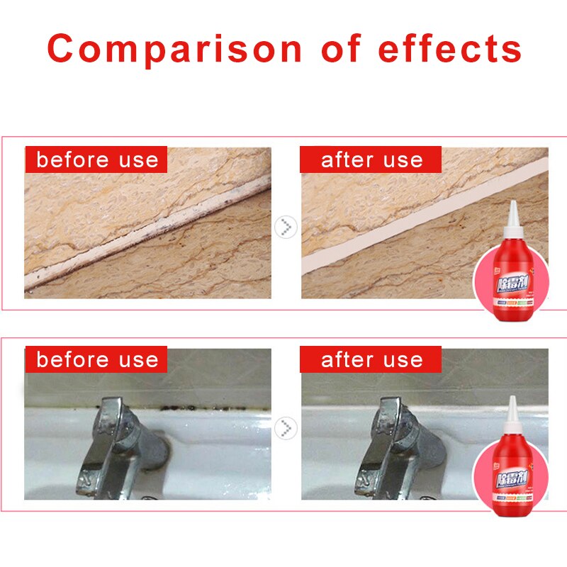 Mold Remover Gel Kalefateren Gel Anti-geur Voor Thuis Keuken Badkamer Wandtegels Hout Hr