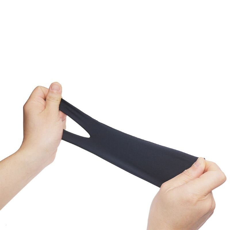 Guante de dibujo con 2 dedos para mano derecha e izquierda, antiincrustante para artistas, apto para cualquier pintura gráfica, escritura, ablet Digital