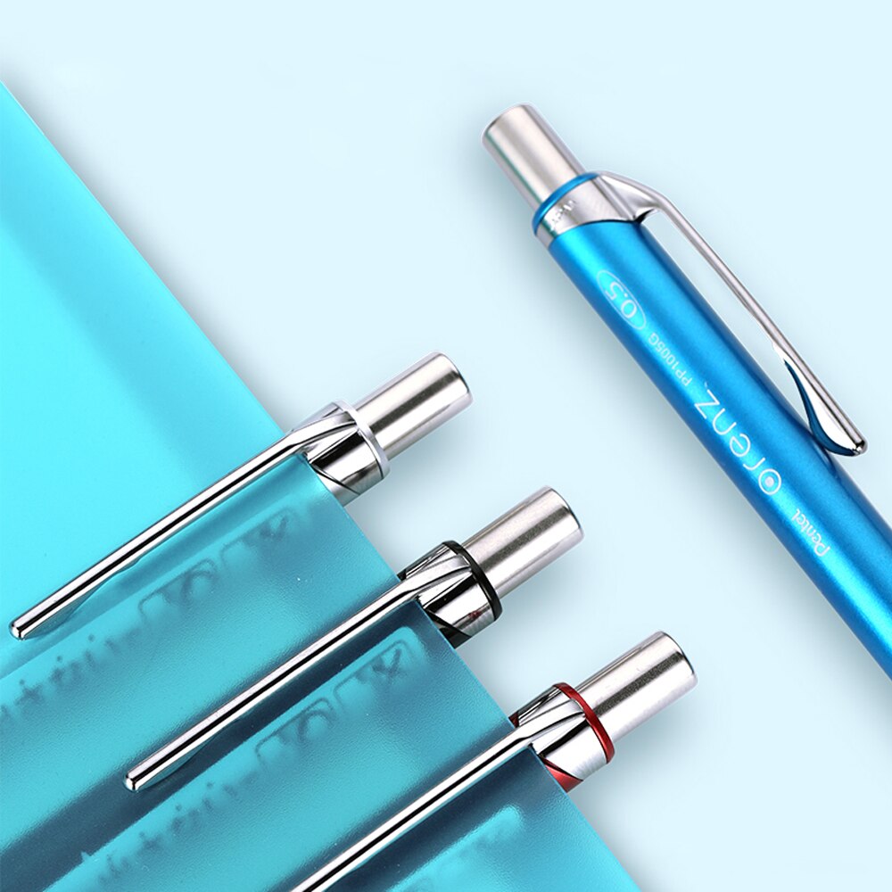 Japan Pentel ORENZ Metal Mechanical Pencil XPP1005G 0.5mm Low Center of Gravity Drawing Pencil Student Office