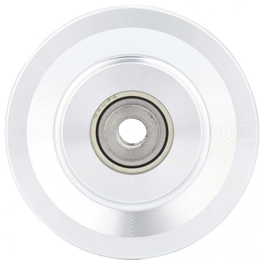 Universal 90mm/115mm- diameter aluminiumslegering slidtæt leje remskive hjulkabel gymnastikudstyr tilbehørsdele: 90mm