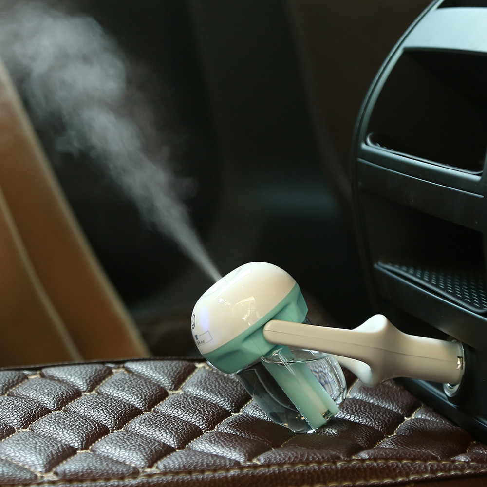 Humidificador de aire Universal para coche, purificador de aire, difusor de Aroma, aceite esencial, difusor de aromaterapia, generador de niebla, pulverizador, accesorios para coche