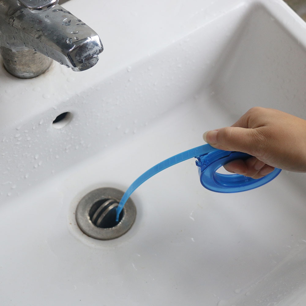 1 ST Nuttig Gepolijst Drain Sink Cleaner Badkamer Ontstoppen Sink Tub Snake Ontharing Cleaning Tool