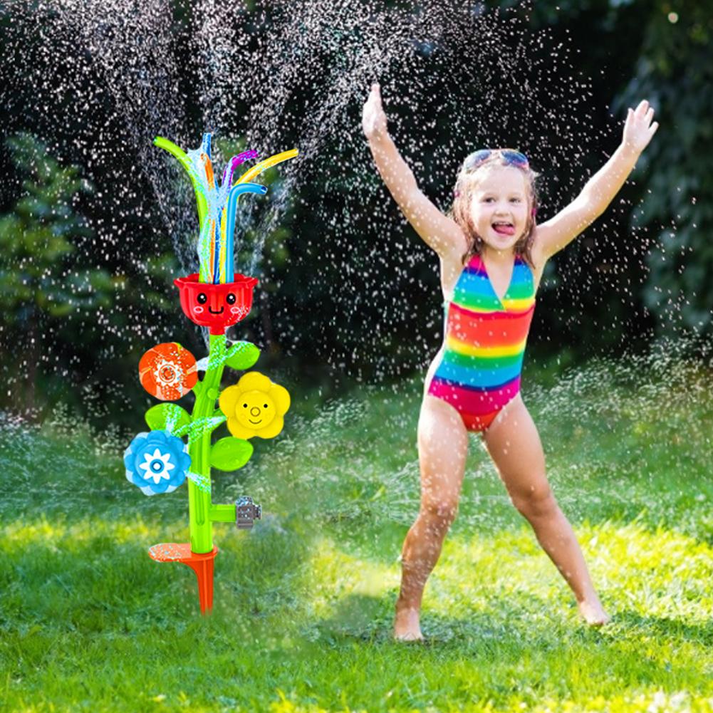 Kids Sprinkler Bloem Waternevel Speelgoed Splash Bloem Tuin Water Sprinkler Gazon Sprinkler Voor Kids Zomer Outdoor Speelgoed