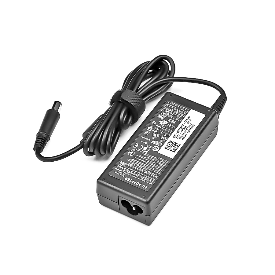 65W AC for Dell Latitude 19.5V 3.34A 7.4*5.5mm Laptop Ac Adapter E7250 E6430 E6500 Laptop Charger Power Supply: black