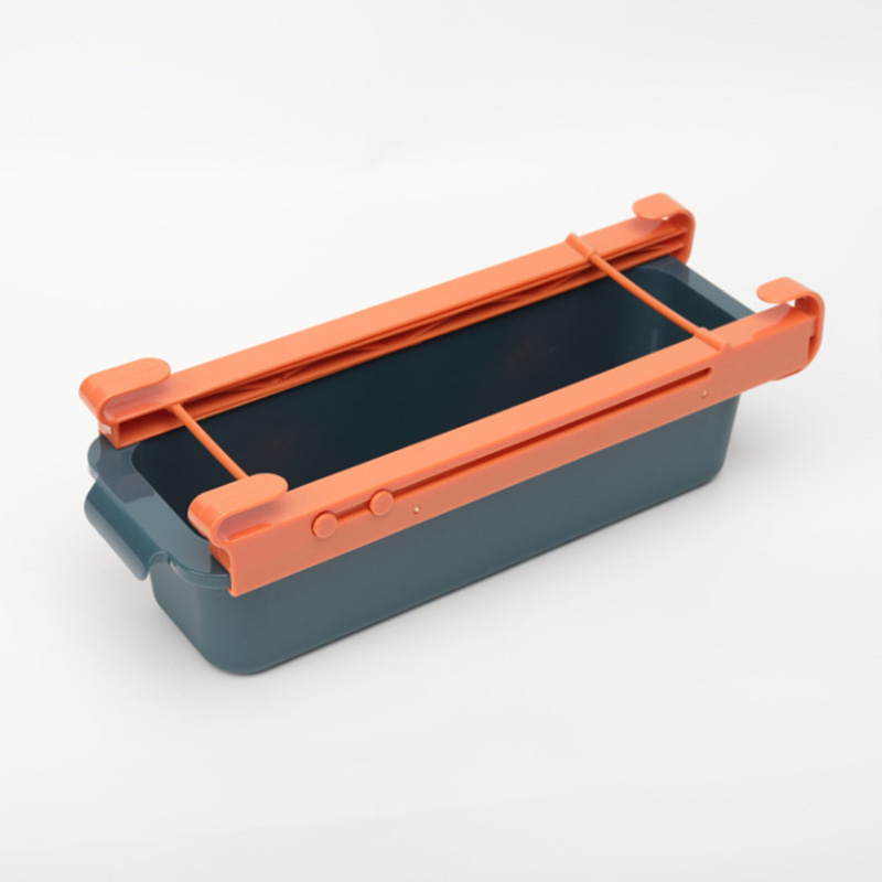 Food Storage Container Plastic Kitchen Refrigerator Noodle Box Multigrain Storage Tank Transparent Sealed Storage Box: Blue