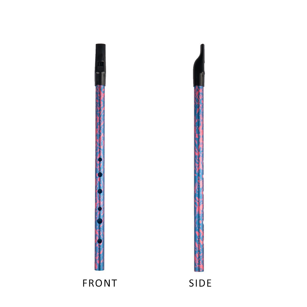 NAOMI Blue Irish Whistle C&D Keys Penny Whistle 6 Holes Flute For Celtic & Folk Music Student Whistle