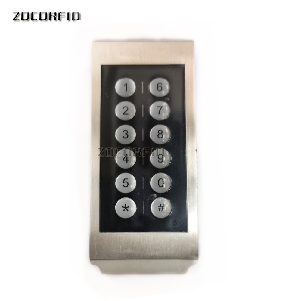 Panel de Metal, cerradura electrónica inteligente Digital con contraseña y teclado numérico, bloqueo de código para puerta de armario